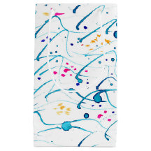 Abstrakte Kunst, tropische flache Meereswellen