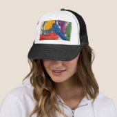 Abstrakte Kunst  Truckerkappe (Beispiel)