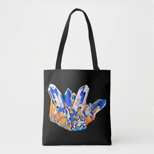 Abstrakte Kunst und Kultur Tasche (Vorderseite)