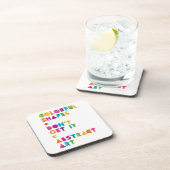 Abstrakte Kunst Untersetzer (Rechte Seite)