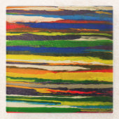 Abstrakte  Kunst Untersetzer (Vorderseite)