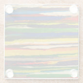 Abstrakte Kunst Untersetzer (Rückseite)