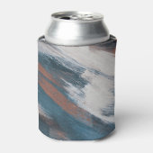 Abstrakte Kunst: Versatile Pinselstriche. Dosenkühler (Kanne Vorderseite)