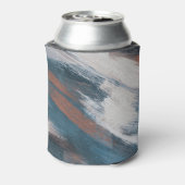 Abstrakte Kunst: Versatile Pinselstriche. Dosenkühler (Kanne Rückseite)