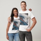 Abstrakte Kunst: Versatile Pinselstriche. T-Shirt (Unisex)