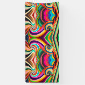 Abstrakte Kunst von Bonnaroo Banner (Vertikal)