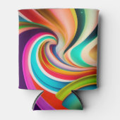 Abstrakte Kunst von Bonnaroo Dosenkühler (Vorderseite)