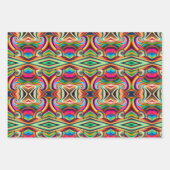 Abstrakte Kunst von Bonnaroo Geschenkpapier Set (Vorderseite 3)