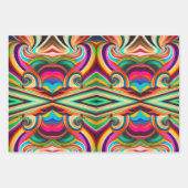 Abstrakte Kunst von Bonnaroo Geschenkpapier Set (Vorderseite 2)