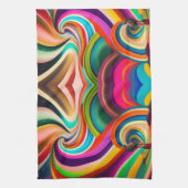 Abstrakte Kunst von Bonnaroo Geschirrtuch (Vertikal)