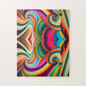 Abstrakte Kunst von Bonnaroo Puzzle (Vertikal)