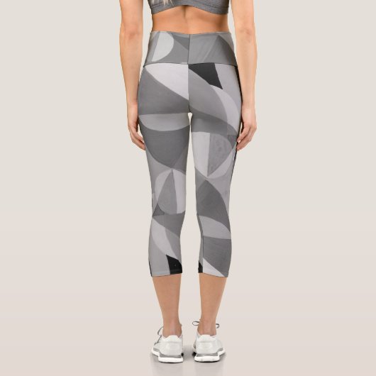 Abstrakte Kunst von Joseph Schillinger Capri Leggings (Rückseite)