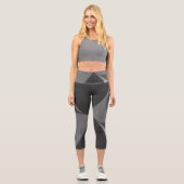 Abstrakte Kunst von Joseph Schillinger Capri Leggings (Vorderseite)