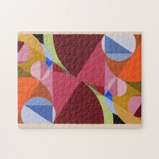 Abstrakte Kunst von Joseph Schillinger Puzzle (Horizontal)