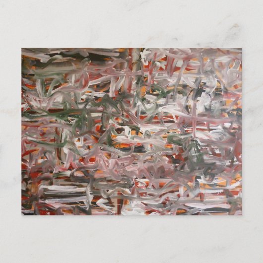 Abstrakte Kunst von Marcelo Movschowitz Postkarte (Vorderseite)