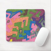 abstrakte Kunst "WildLife" Mousepad (Mit Mouse)