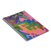 abstrakte Kunst "WildLife" Notizblock (Rechte Seite)