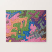 abstrakte Kunst "WildLife" Puzzle (Horizontal)