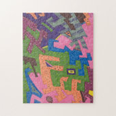 abstrakte Kunst "WildLife" Puzzle (Vertikal)