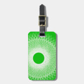 abstrakte Kunst wird den Geist blasen Gepäckanhänger (Vorderseite vertikal)