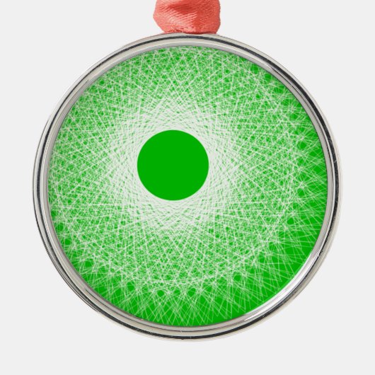 abstrakte Kunst wird den Geist blasen Ornament Aus Metall (Vorne)