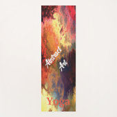 Abstrakte Kunst Yogamatte (Vorderseite)