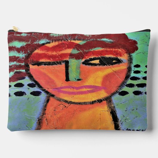 Abstrakte Kunst Zubehörtasche (Vorderseite)