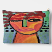 Abstrakte Kunst Zubehörtasche (Rückseite)