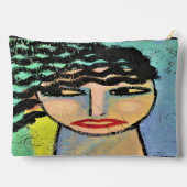 Abstrakte Kunst Zubehörtasche (Rückseite)