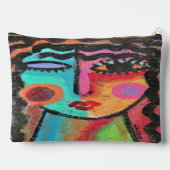 Abstrakte Kunst Zubehörtasche (Rückseite)