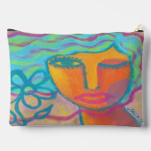 Abstrakte Kunst Zubehörtasche (Rückseite)