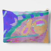 Abstrakte Kunst Zubehörtasche (Rückseite)