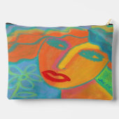 Abstrakte Kunst Zubehörtasche (Rückseite)