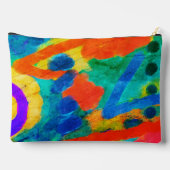 Abstrakte Kunst Zubehörtasche (Rückseite)