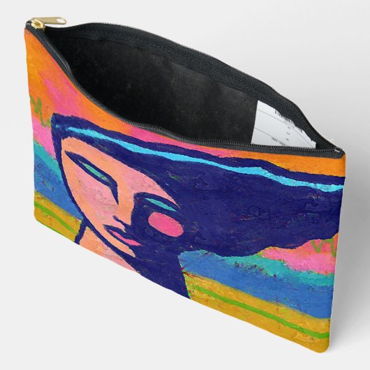 Abstrakte Kunst Zubehörtasche (Offen)