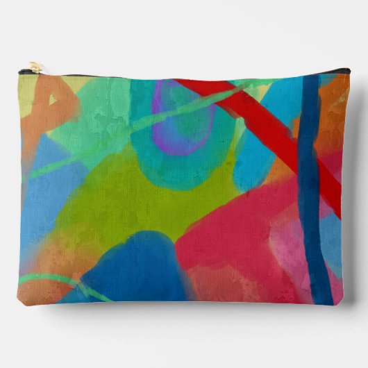 Abstrakte Kunst Zubehörtasche (Vorderseite)