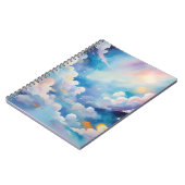 Abstrakte Kunst zum Thema Himmel Notizblock (Linke Seite)