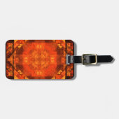 Abstrakte Kunstadresse segnen Gepäckanhänger (Vorderseite horizontal)