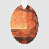 Abstrakte Kunstakryloval Ornament (Vorderseite)