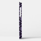 Abstrakte Kunstaugen und Rautenwassermuster Case-Mate iPhone Hülle (Rückseite / Links)