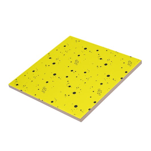 Abstrakte Kunstdots der Funky Geometry Fliese (Seite)