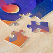 Abstrakte Kunstdots, farbenfroh, geometrisch, mehr Puzzle (Seite)