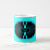 Abstrakte Kunstdrucke aus Cycland und Schwarz Kaffeetasse (Mittel)