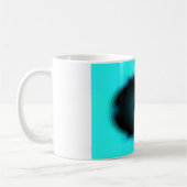 Abstrakte Kunstdrucke aus Cycland und Schwarz Kaffeetasse (Links)