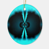 Abstrakte Kunstdrucke aus Cycland und Schwarz Keramikornament (Links)