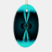 Abstrakte Kunstdrucke aus Cycland und Schwarz Keramikornament (Rechts)