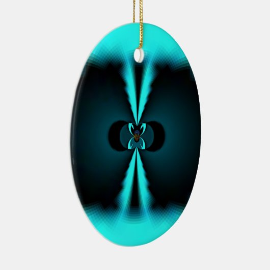 Abstrakte Kunstdrucke aus Cycland und Schwarz Keramikornament (Rechts)