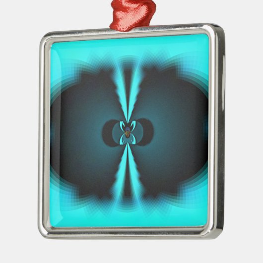 Abstrakte Kunstdrucke aus Cycland und Schwarz Ornament Aus Metall (Links)