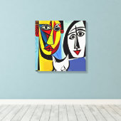 Abstrakte Kunstdrucke Leinwanddruck (Insitu (Holzboden))