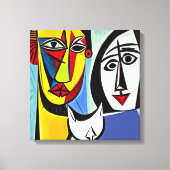 Abstrakte Kunstdrucke Leinwanddruck (Vorderseite)